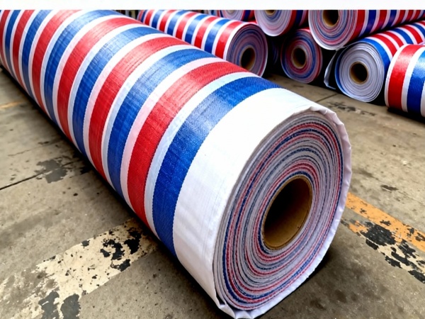 张家口高密度聚乙烯彩条布：2-12米宽定制，专业守护仓储货物